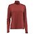 Autre Marque Top de manga comprida e gola alta St. John em nylon Rust Orange