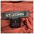 Autre Marque Top de manga comprida e gola alta St. John em nylon Rust Orange - vista 8