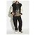 Diesel T-Shirt T-BOXT-JAS Schwarz Polyester - Ansicht 2