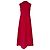 Vestido maxi sem mangas 'S Max Mara em algodão rosa - vista 3