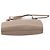 Borsa a tracolla Valextra Brera B-Tracollina in pelle di vitello Beige - vista 5