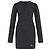 Dsquared2 Wollkleid in Grau