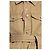 Camicia Dsquared2 in cotone beige con cintura - vista 5