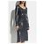 Diesel D-AMA-LS Kleid Silber Metallic Midi - Ansicht 3