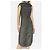 Vestido midi D-MAUVE Diesel de algodón gris - vista 3