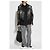 Camicia Diesel S-WERP in lino nero - vista 2