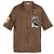 Camicia Diesel S-DAXHE Marrone Viscosa