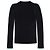 Top Lacoste in lana nero con logo
