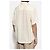 Diesel S-UCCLE-A Leinenhemd Creme - Ansicht 4