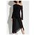 Autre Marque Kleid mit Monogramm und Samt-Finish - Ansicht 3