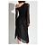Autre Marque Kleid mit Monogramm und Samt-Finish - Ansicht 4