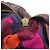 Borsa Hobo Marc by Marc Jacobs con lucchetto in pelle Burgundy - vista 10