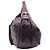 Borsa Hobo Marc by Marc Jacobs con lucchetto in pelle Burgundy - vista 3