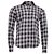 Tom Ford Plaid Button-Down Shirt in Grey Cotton