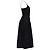 Vestido Maxi L'AGENCE Rima en algodón negro - vista 3