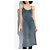Diesel D-WOW Kleid Blau Viskose - Ansicht 3