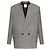 Moschino Blazer trespassado de corte largo