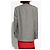 Moschino Blazer trespassado de corte largo - vista 4