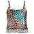 Top Diesel T-ZAZA-Q1 Stampa Leopardata Multicolore