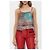 Top Diesel T-ZAZA-Q1 Stampa Leopardata Multicolore - vista 3