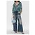 Cárdigan Diesel M-ISOTTA tie-dye de algodón verde - vista 2