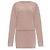 Abito rosa in cotone stampato Dsquared2