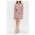 Abito rosa in cotone stampato Dsquared2 - vista 2