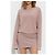 Abito rosa in cotone stampato Dsquared2 - vista 3