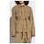 Dsquared2 Hemd aus Baumwolle in Beige mit Gürtel - Ansicht 3
