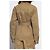 Dsquared2 Hemd aus Baumwolle in Beige mit Gürtel - Ansicht 4