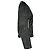 Acne Studios Patchwork Zip-Up Biker Jacket in Black Lamb Leather - view 2
