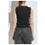 Diesel Top T-ARTED Schwarz Baumwolle - Ansicht 4