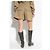 Calções cargo Dsquared2 bege de algodão - vista 4