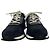 Sneakers Berluti Run Track in camoscio e pelle nera - vista 4