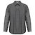 Camicia Diesel S-OLOV grigia a quadretti in cotone e viscosa