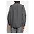 Camicia Diesel S-OLOV grigia a quadretti in cotone e viscosa - vista 4