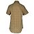 Polo de manga curta Burberry Check em algodão castanho - vista 4