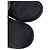 Mocassini bassi Stuart Weitzman Keegan Bow in camoscio nero - vista 8