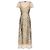 Diesel D-ILE Kleid in Multicolor mit Animal Print