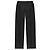 Alexander McQueen Schwarze Wollhose mit Bügelfalte