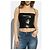 Diesel T-REASURE Top Schwarz aus Polyester - Ansicht 3