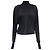 Blusa A.L.C. de cuello cisne y manga dolman larga en acetato negro