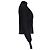 Blusa A.L.C. de cuello cisne y manga dolman larga en acetato negro - vista 3