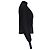 Blusa A.L.C. de cuello cisne y manga dolman larga en acetato negro - vista 4