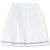Falda plisada Lacoste blanca