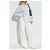 Jeans Lacoste bianchi bootcut a vita alta - vista 2