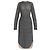 Diesel D-ETTS Midi Kleid Grau Kariert