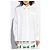 Camicia Lacoste x Lemarié in cotone bianca a maniche lunghe - vista 3