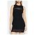 Diesel M-SLENDER Kleid schwarz Wolle - Ansicht 3