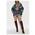 Dsquared2 Blue Ombré Denim Jacket Cotton - view 2
